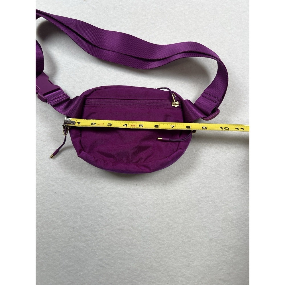 Nike Crossbody Waist Bag Fanny Pack Hip Pac Shoulder Aura Purple HM6120 Adult - Picture 7 of 8